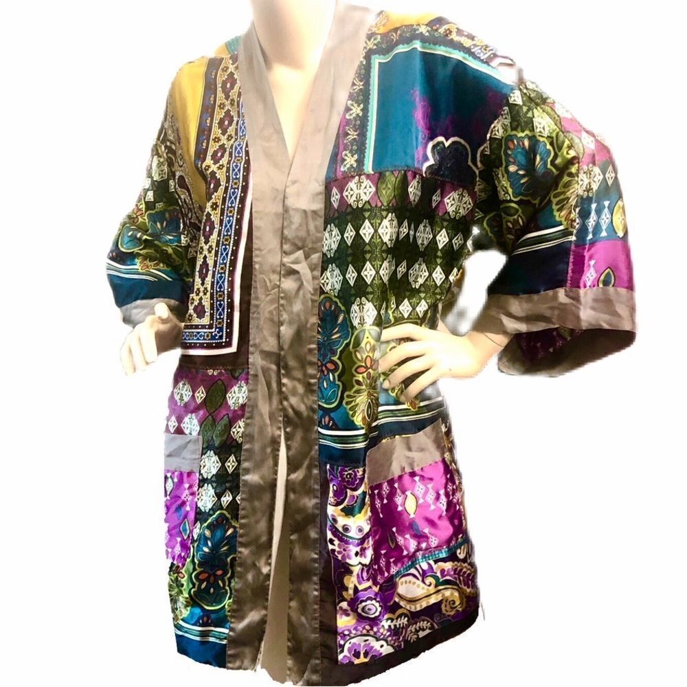 Pure silk kimono